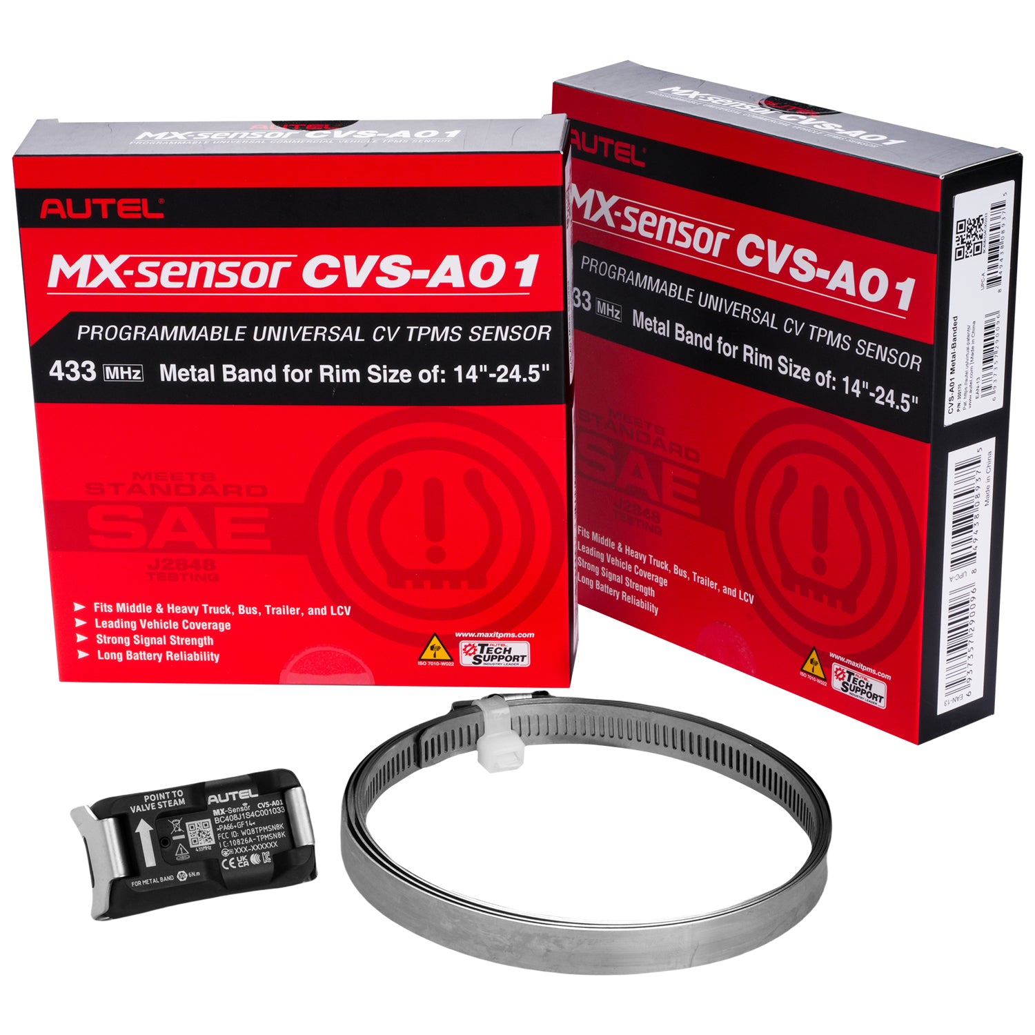 CV TPMS Sensor 300170-CVS-A01-Metal-Packaging
