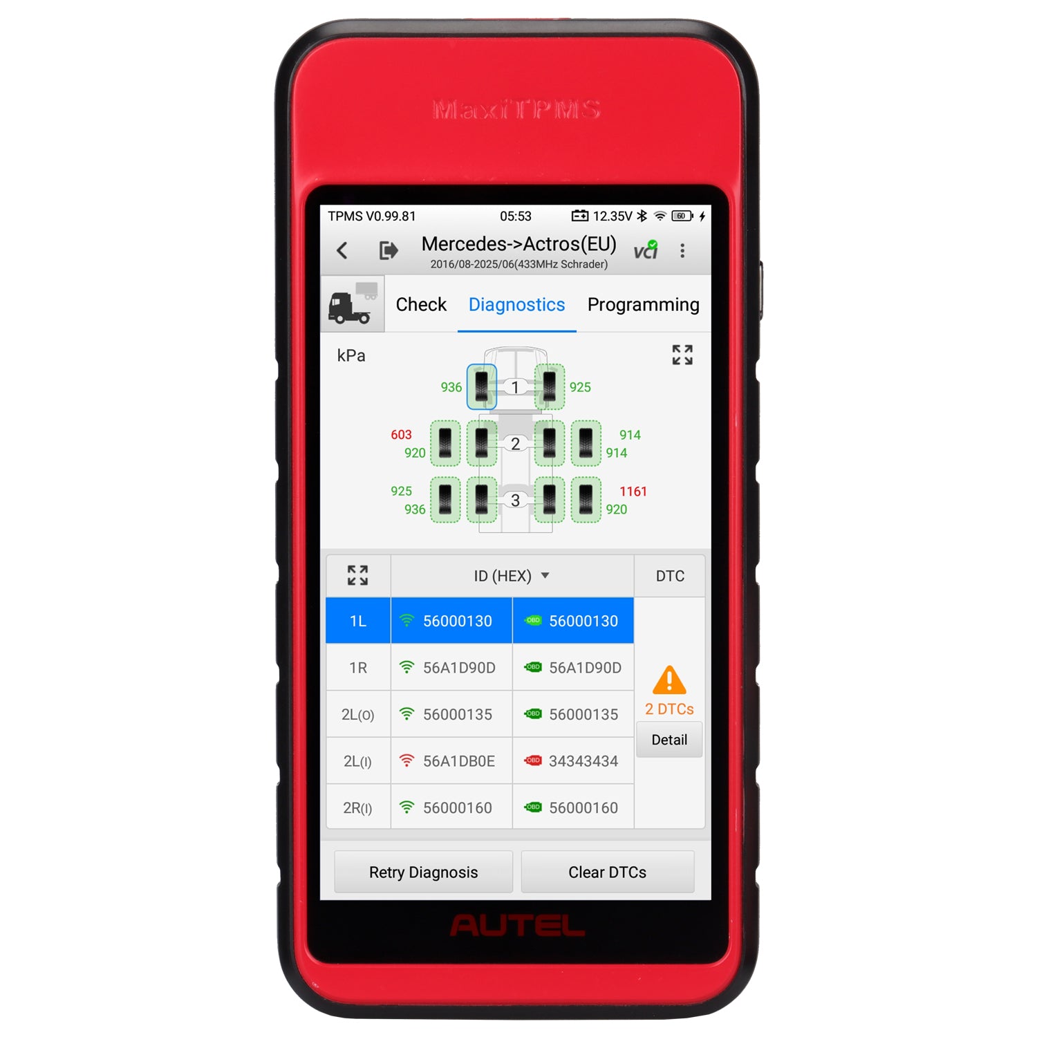 MaxiTPMS 700420-Dually