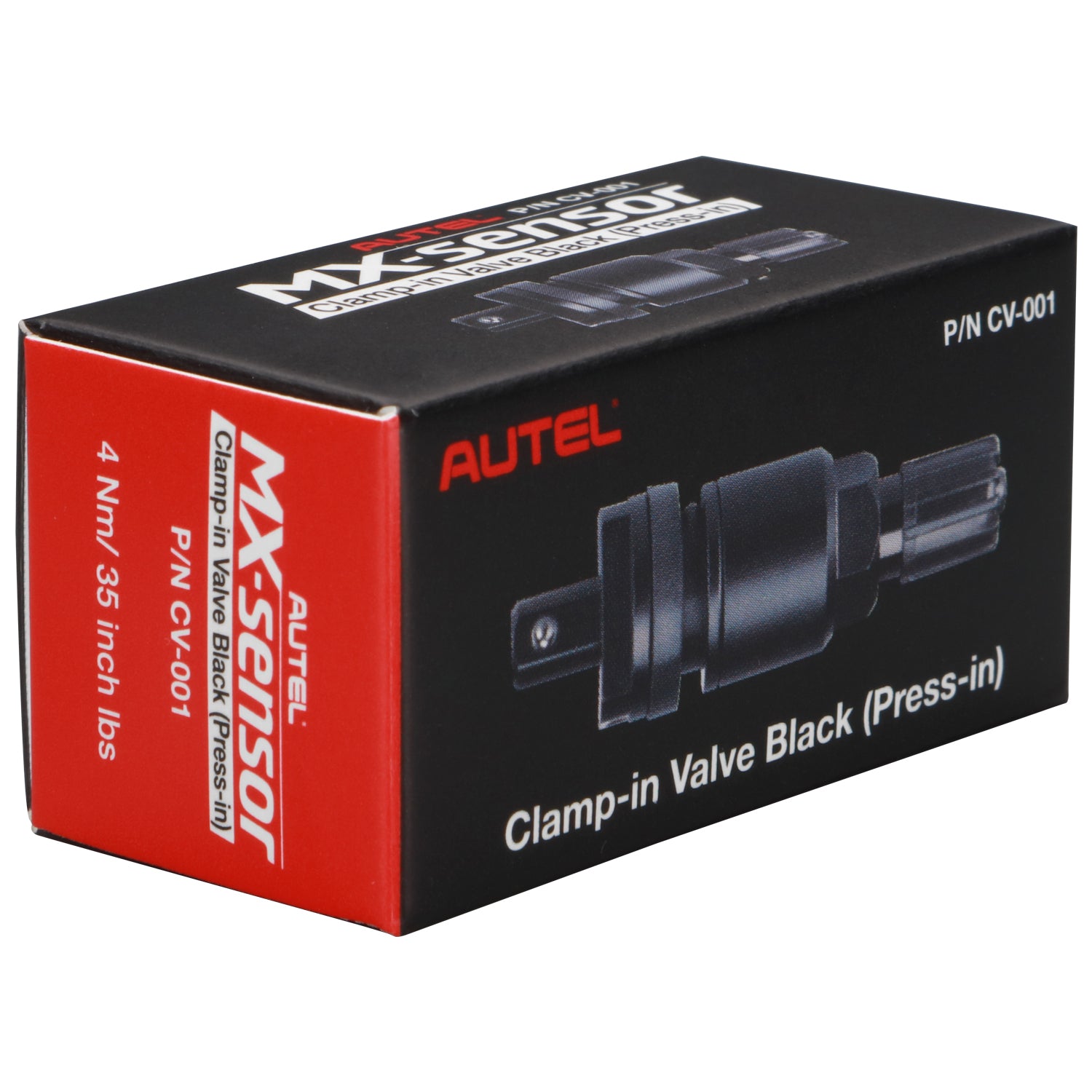 Black Metal Press-in Valve CV-001_BoxANG