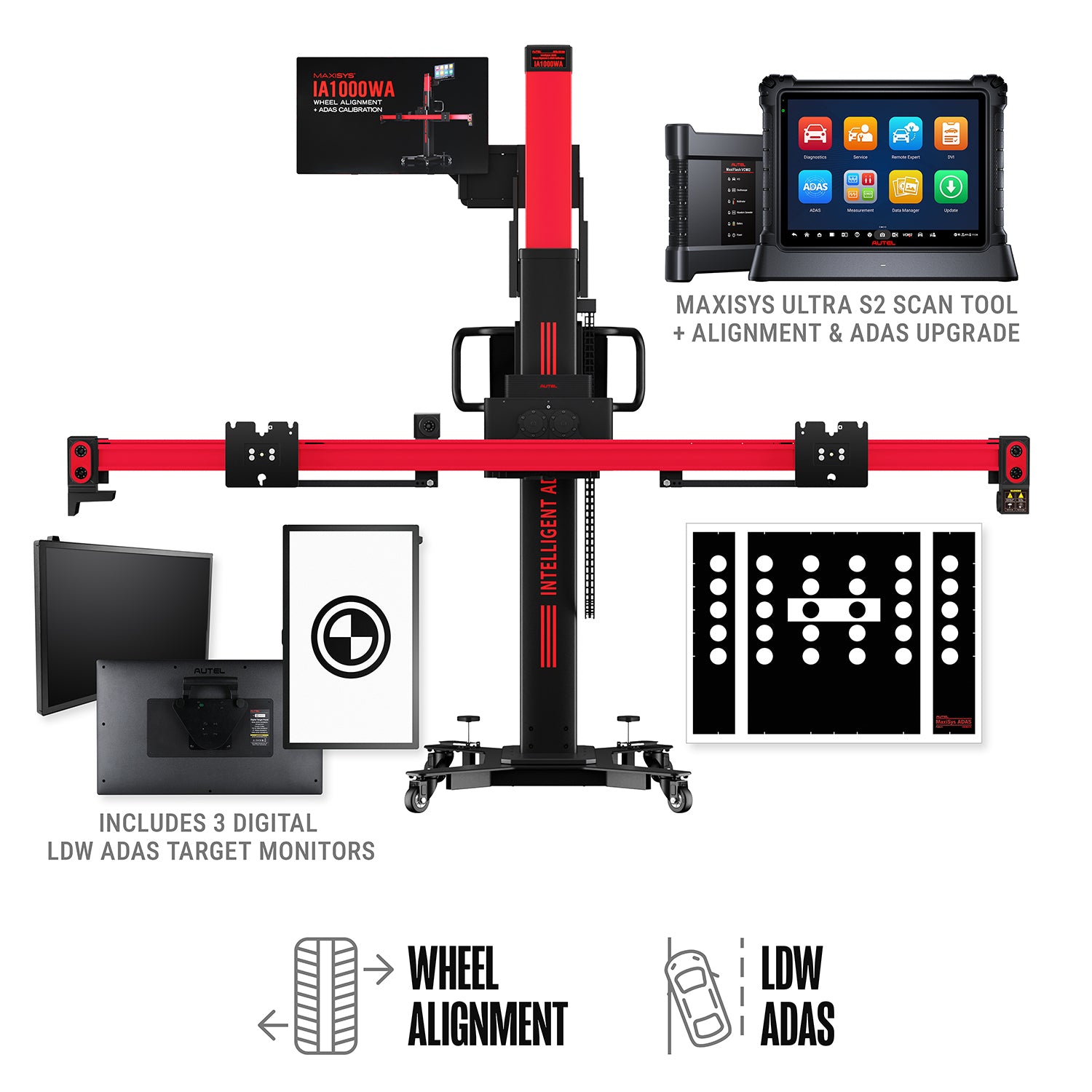 IA1000 LDW System w MS Ultra S2 (Digital Targets)