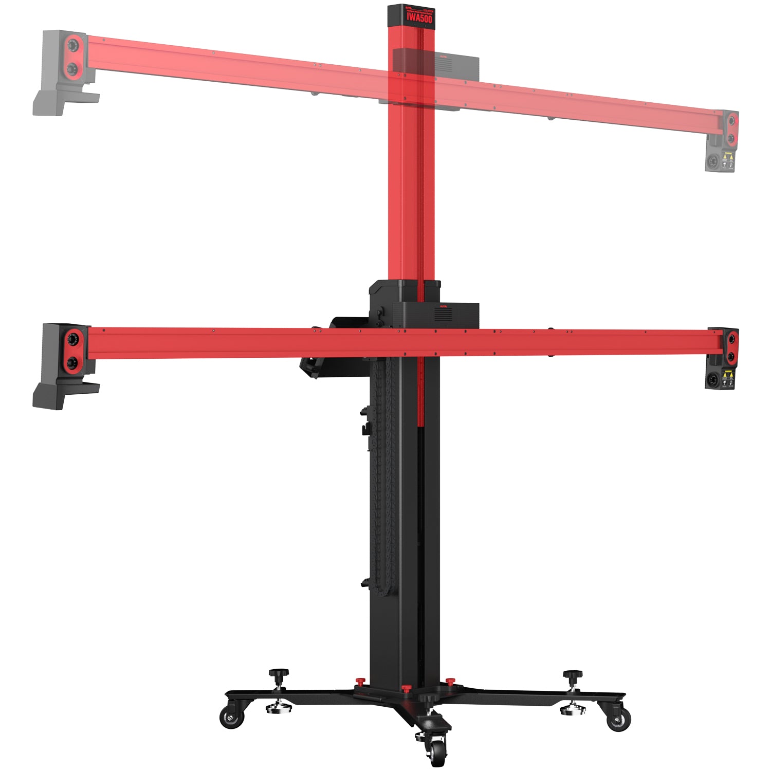 IWA500 Wheel Alignment System with Tablet and Storage Cabinet