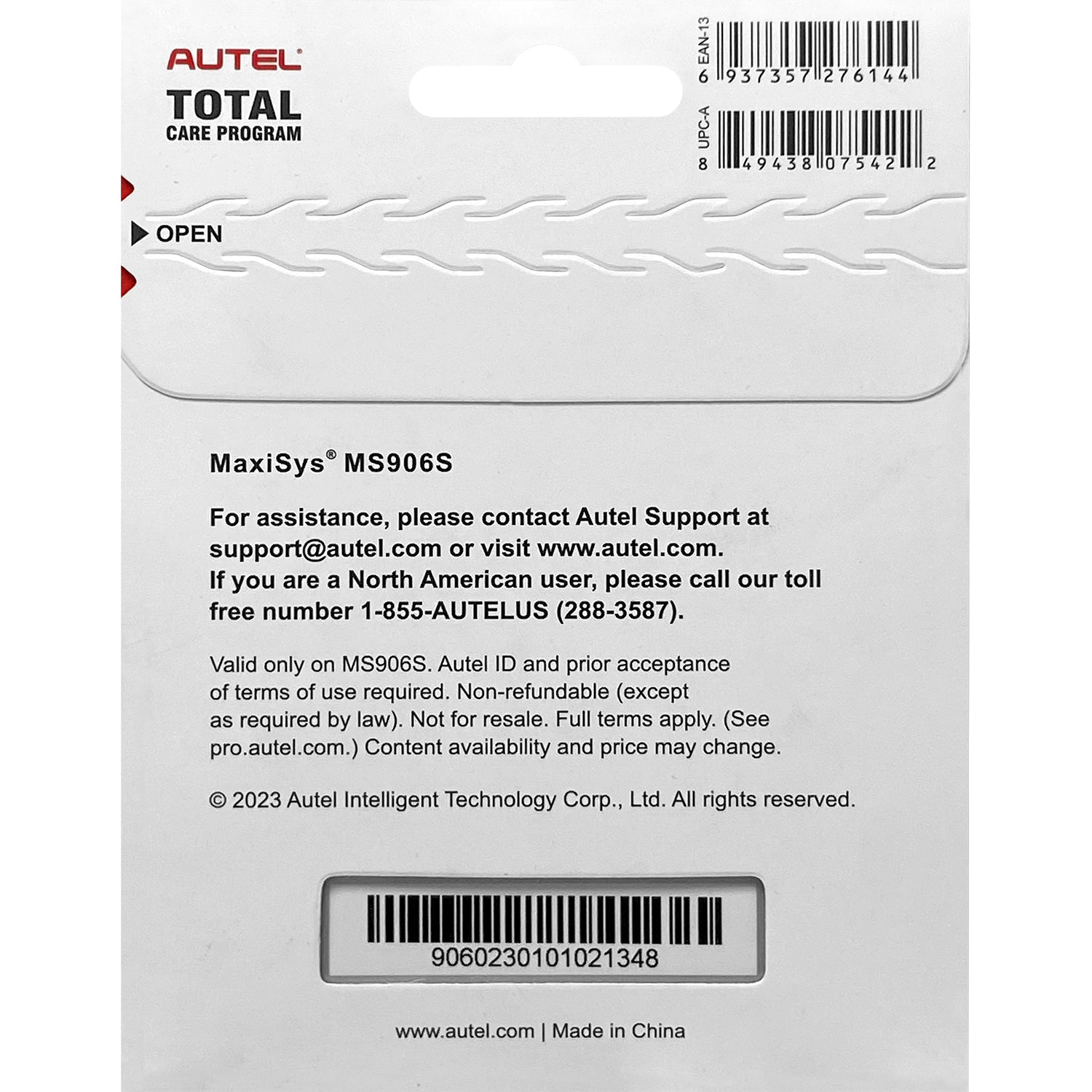 Total Care (TCP) MS906S1YRUP_back