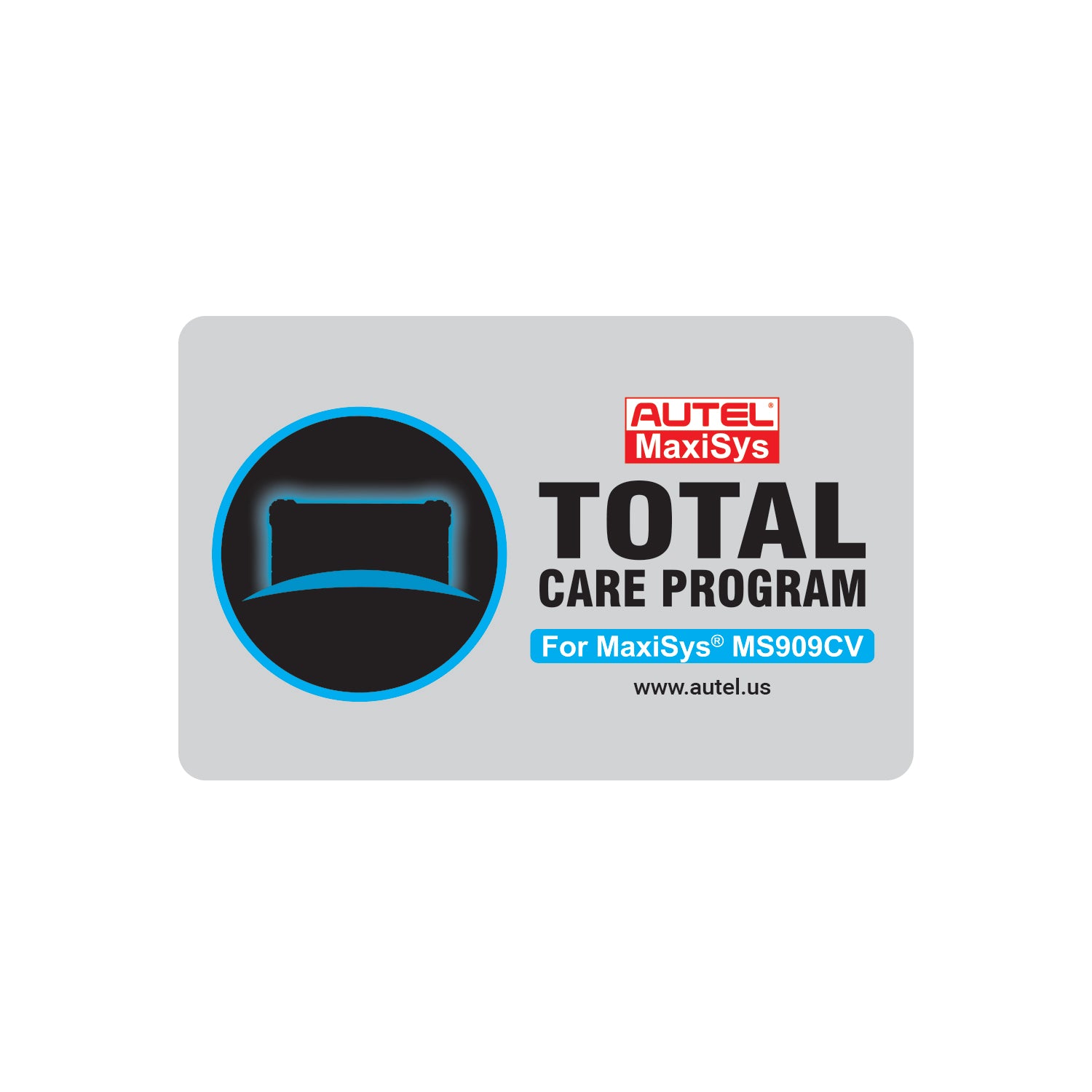 Autel Total Care Program (TCP) Card for MaxiSYS MS909CV (MS909CV1YRUP)