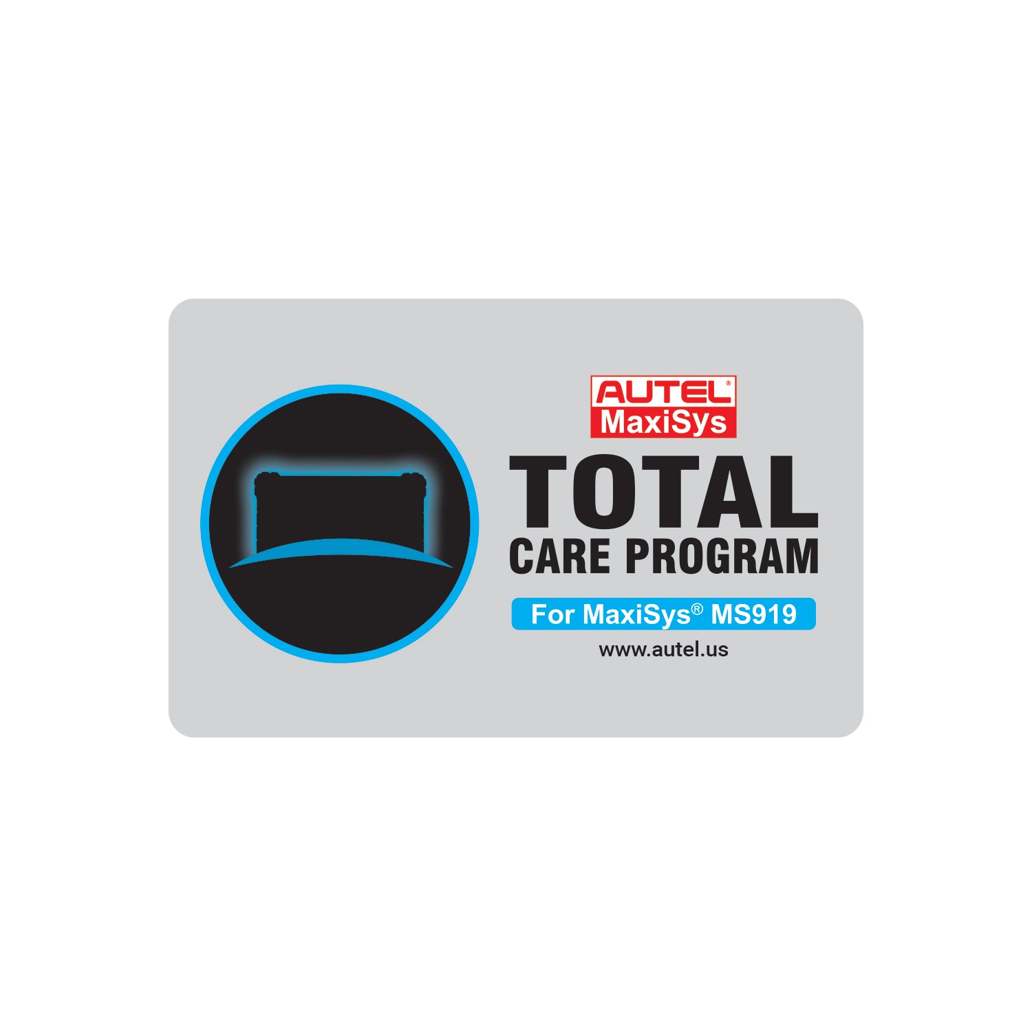 Autel Total Care Program (TCP) Card for MaxiSYS MS919 (MS9191YRUPDATE)