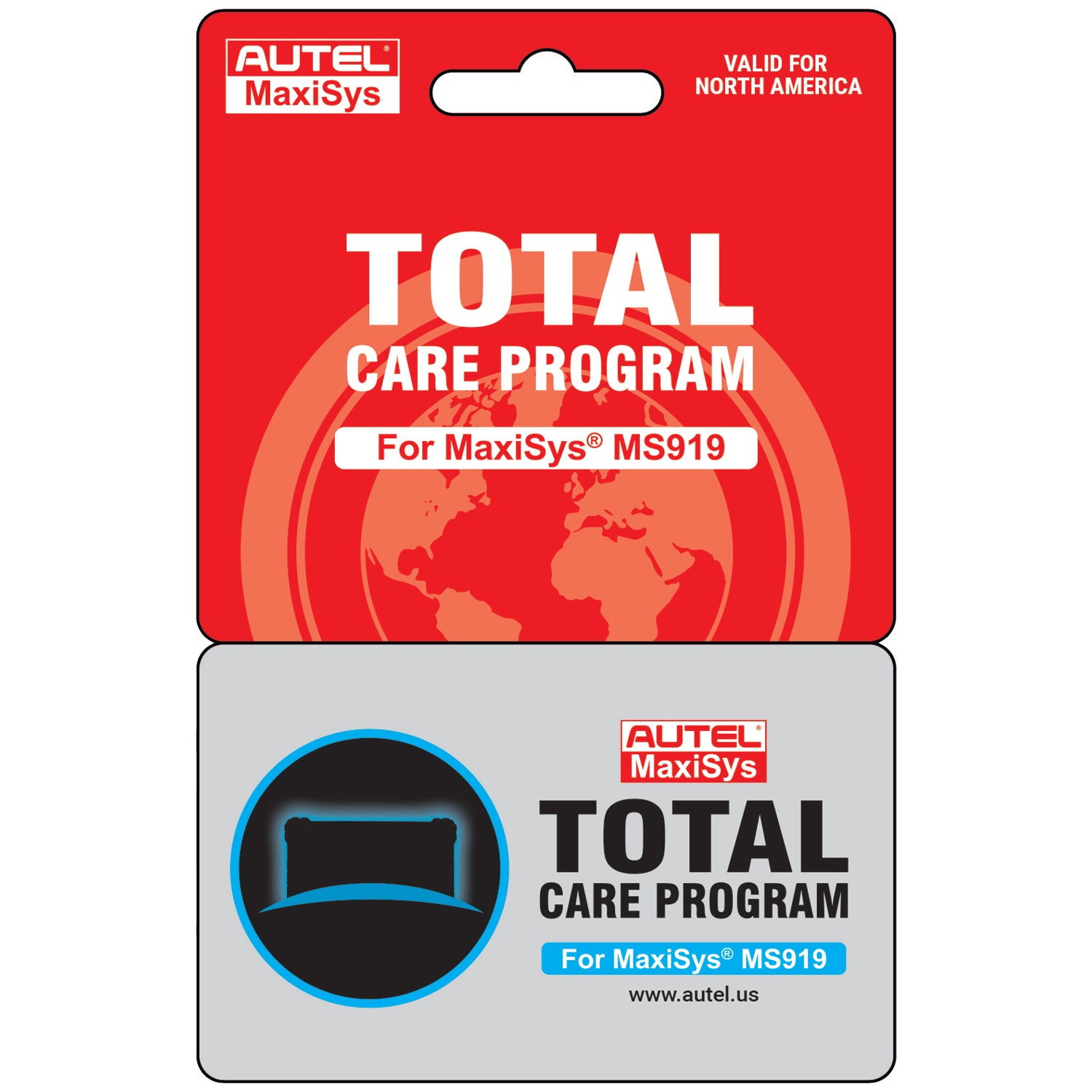 Autel Total Care Program (TCP) Card for MaxiSYS MS919 (MS9191YRUPDATE)