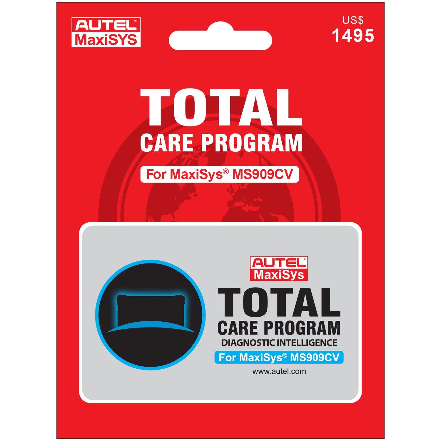 Total Care (TCP) MaxiSYS-MS909CV1YRUP