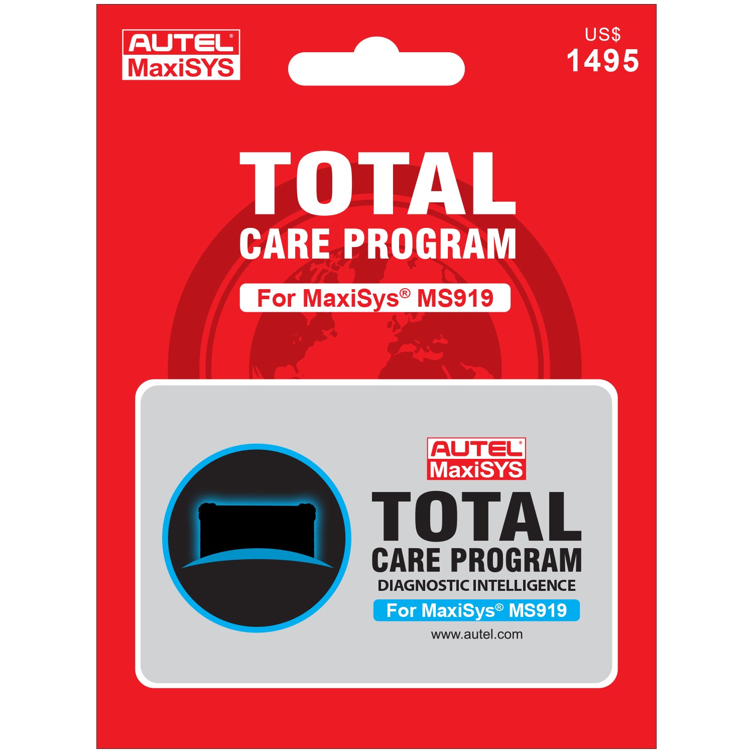Total Care (TCP) for MS919 MaxiSYS_MS9191YRUPDATE