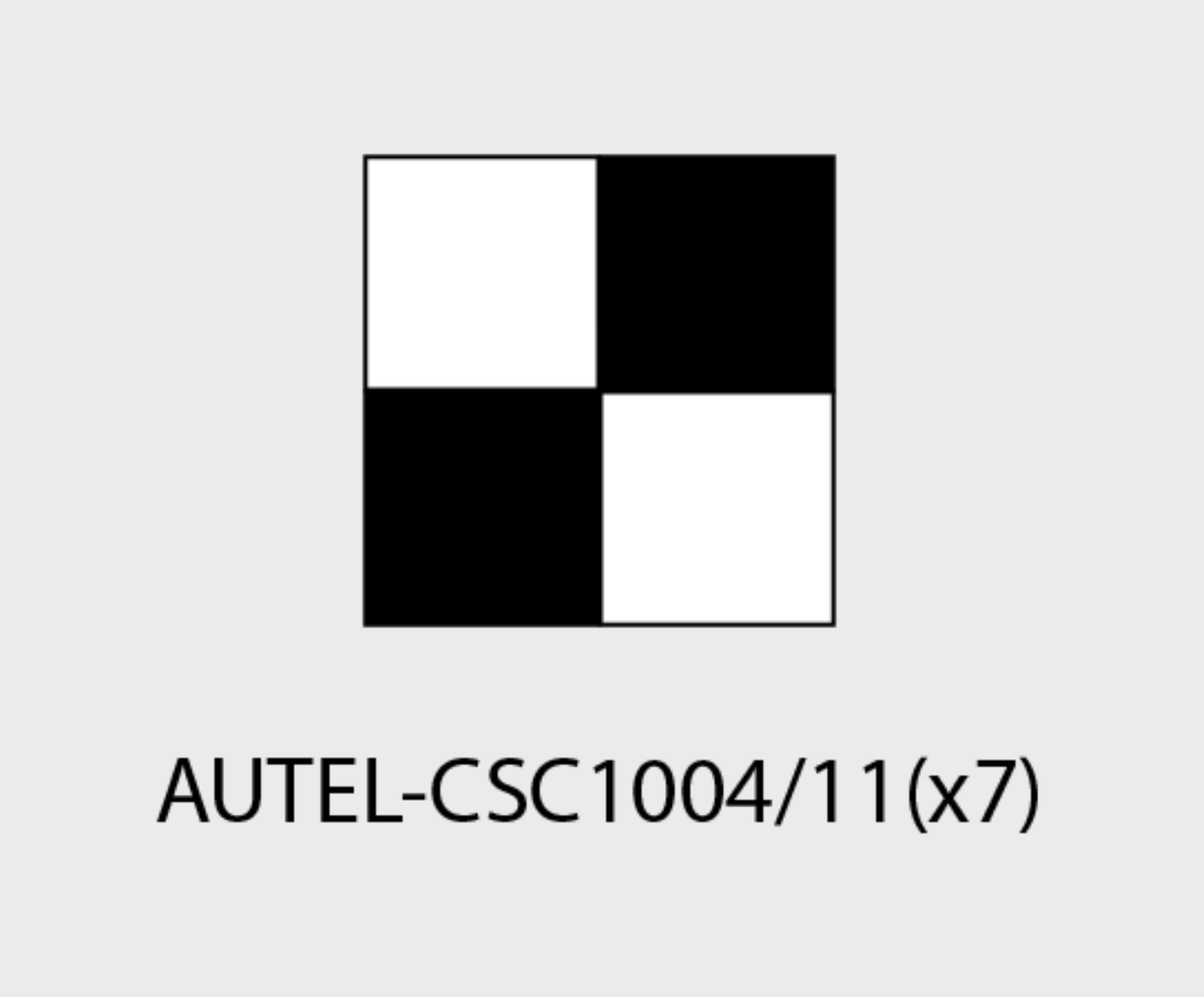 Target Board For Nissan 360 Panorama Around View Monitor (CSC1004-11)