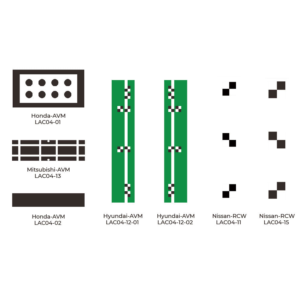 ADAS Rear Camera & AVM Panels (Asian)