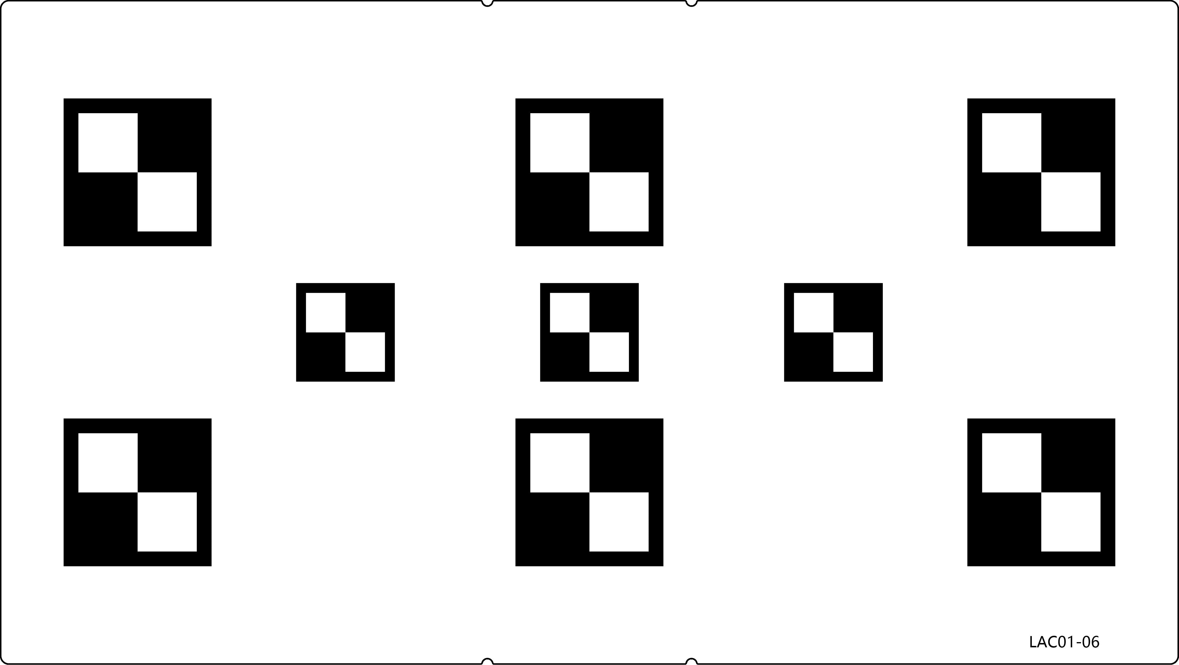 ADAS Toyota Front Camera Calibration Target (LAC01-06)