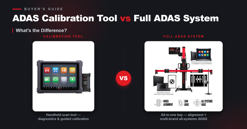 ADAS Calibration Tool vs Full ADAS System: What’s the Difference?