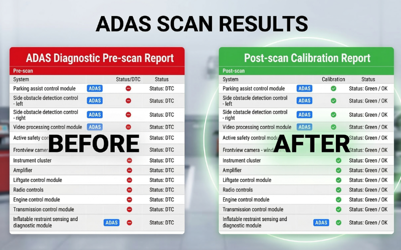 Why Insurers Ask for ADAS Calibration Reports – Ape Auto Tools