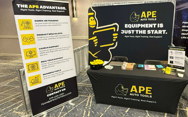 Bananas, Booths, and Better Calibrations: Ape Auto Tools Takes on the SCC