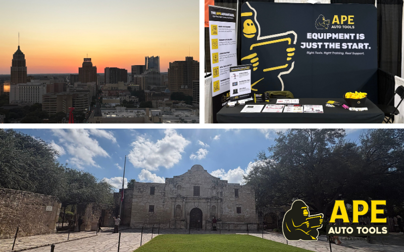 San Antonio, Calibrations, and Connections: Ape Auto Tools Takes on Auto Glass Week 2026