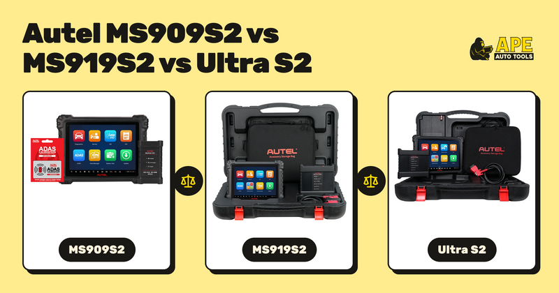 Autel MS909S2 vs MS919S2 vs Ultra S2: Which Autel Scan Tool Fits Your Shop?