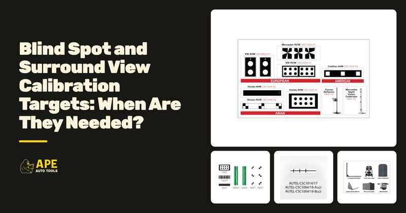 Blind Spot and Surround View Calibration Targets: When Are They Needed?