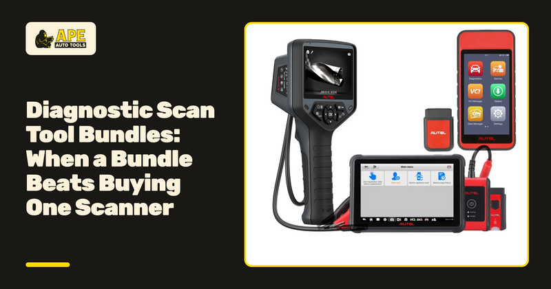 Diagnostic Scan Tool Bundles: When a Bundle Beats Buying One Scanner