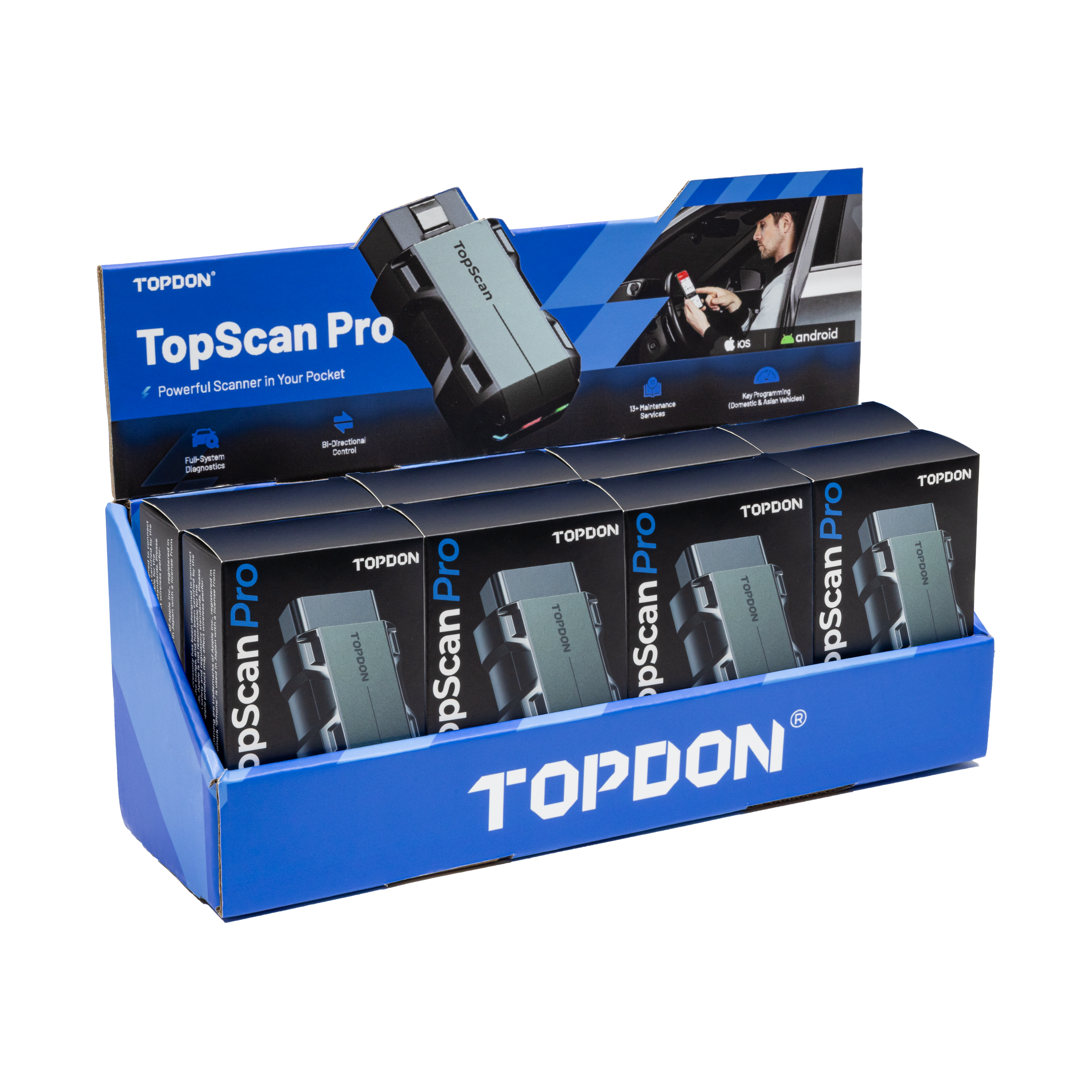 TopScan Pro Counter Display - 8PK