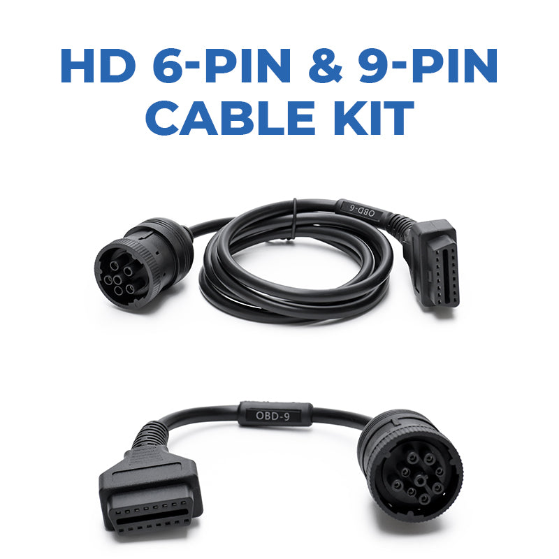 Topdon HD Cable Kit (6-Pin and 9-Pin)