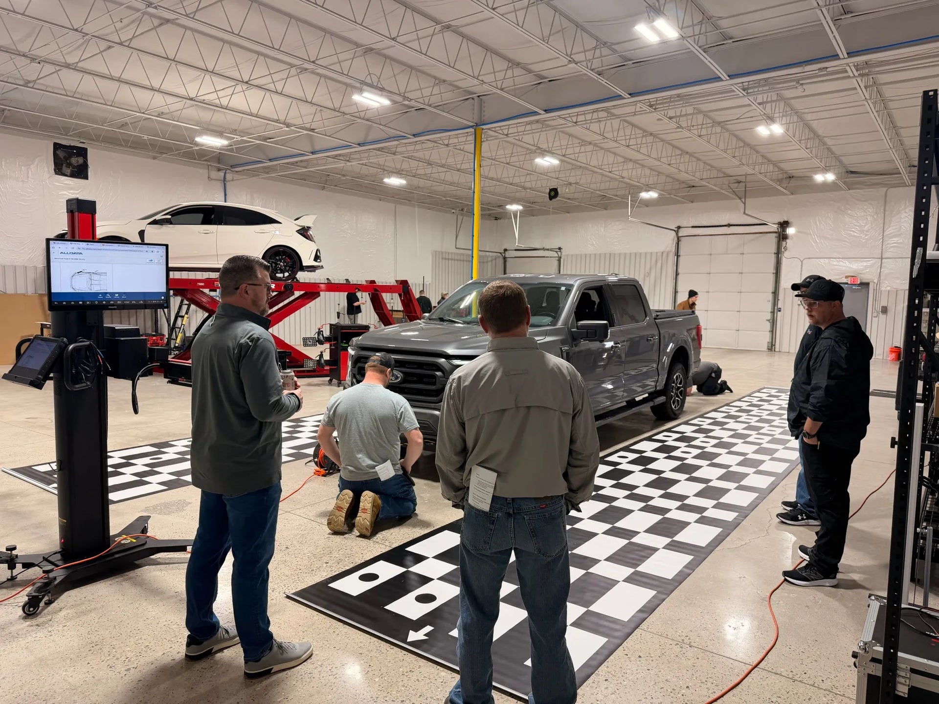 Hands-on ADAS training session