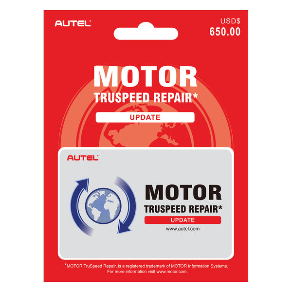 Autel MOTOR TruSpeed Update Card (MOTORUPDATE) – Ape Auto Tools