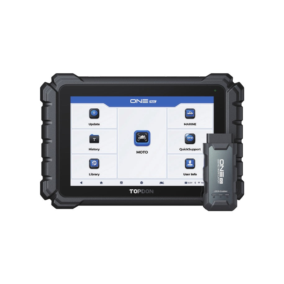 TOPDON ONE Moto diagnostic tablet with ONE VCI
